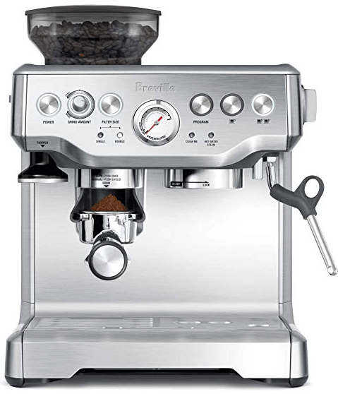 breville the barista express espresso machine bes870xl